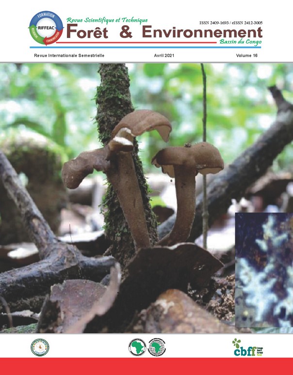 					Afficher Vol. 16 No 16 (2021): Revue Scientifique et Technique Forêt et Environnement du Bassin du Congo Volume 16
				