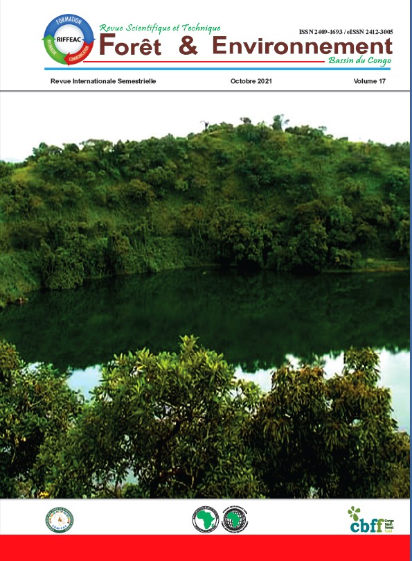 					Afficher Vol. 17 No 17 (2021): Revue Scientifique et Technique Forêt et Environnement du Bassin du Congo Volume 17
				